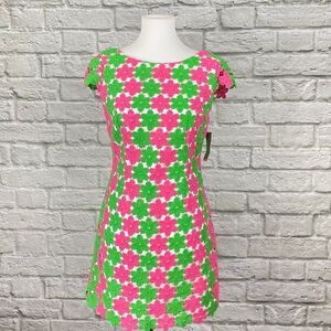 NWT Lilly Pulitzer Barbara Lace Dress | Two Tone Truly Petal Lace